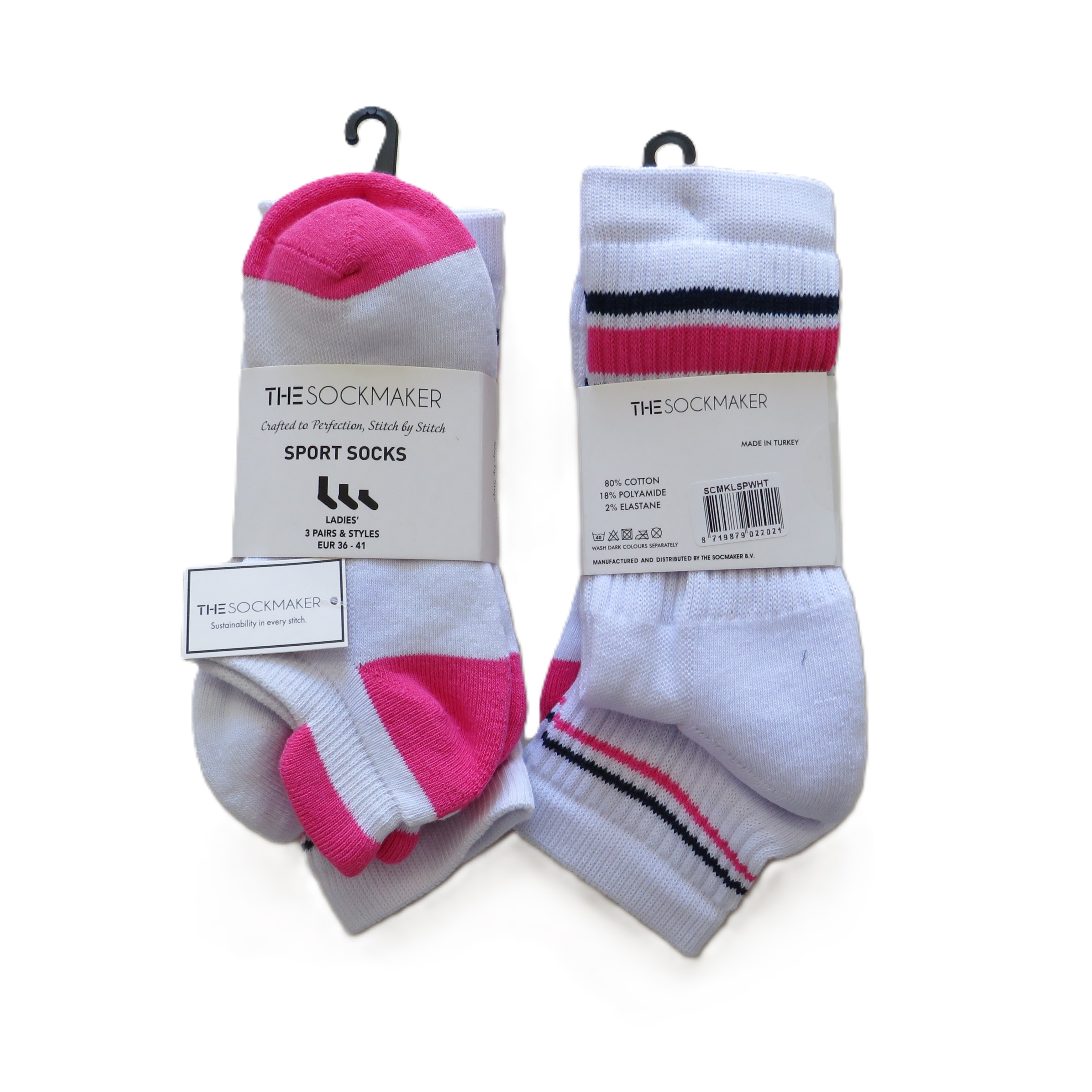Damensocke 80%Cotton/18%PA/2%EL