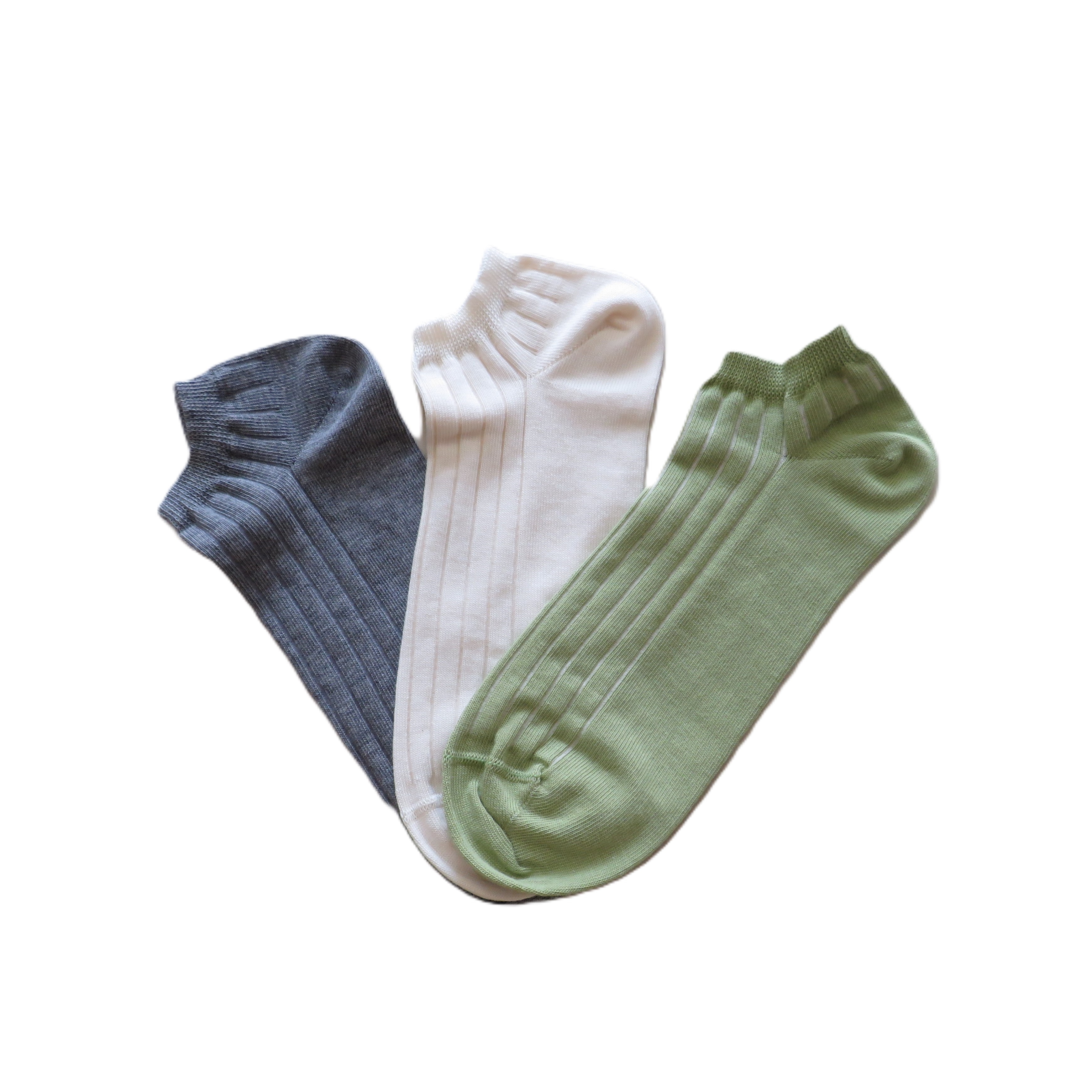 Damen/Herren-Sneakersocke 98%kbA-Baumwolle/2%EL - GOTS-zertifiziert