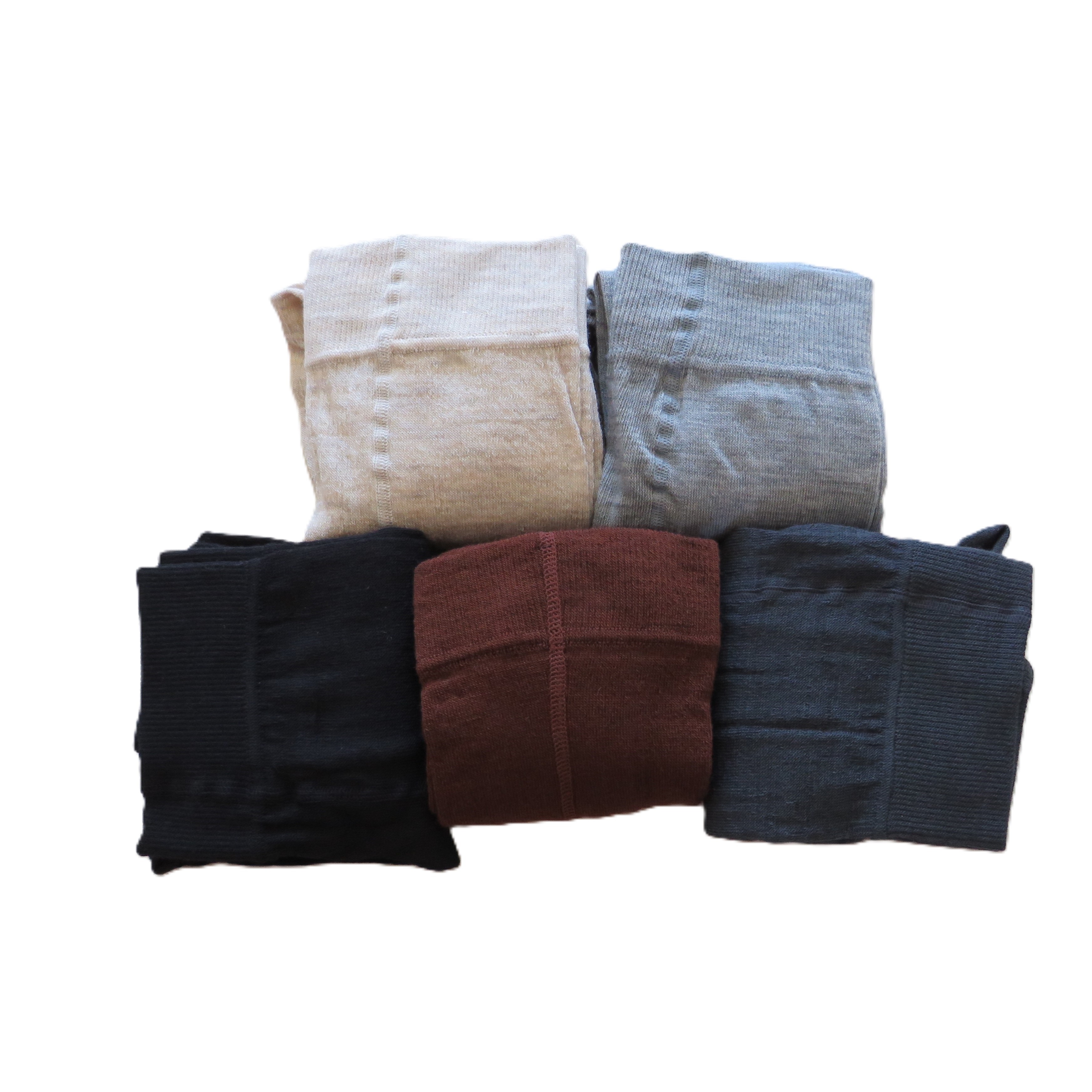 Damenleggings 80%kbT-Schurwolle/18%kbA-BW/2%EL - GOTS-zertifiziert